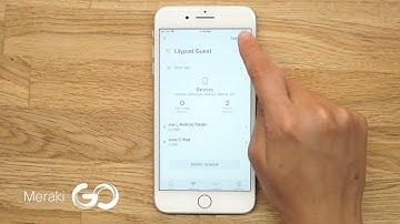 How to Set Up a Guest Network on Meraki Go with One Click