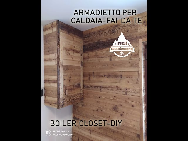 ARMADIETTO PER CALDAIA-FAI DA TE / building a boiler cabinet-DIY 