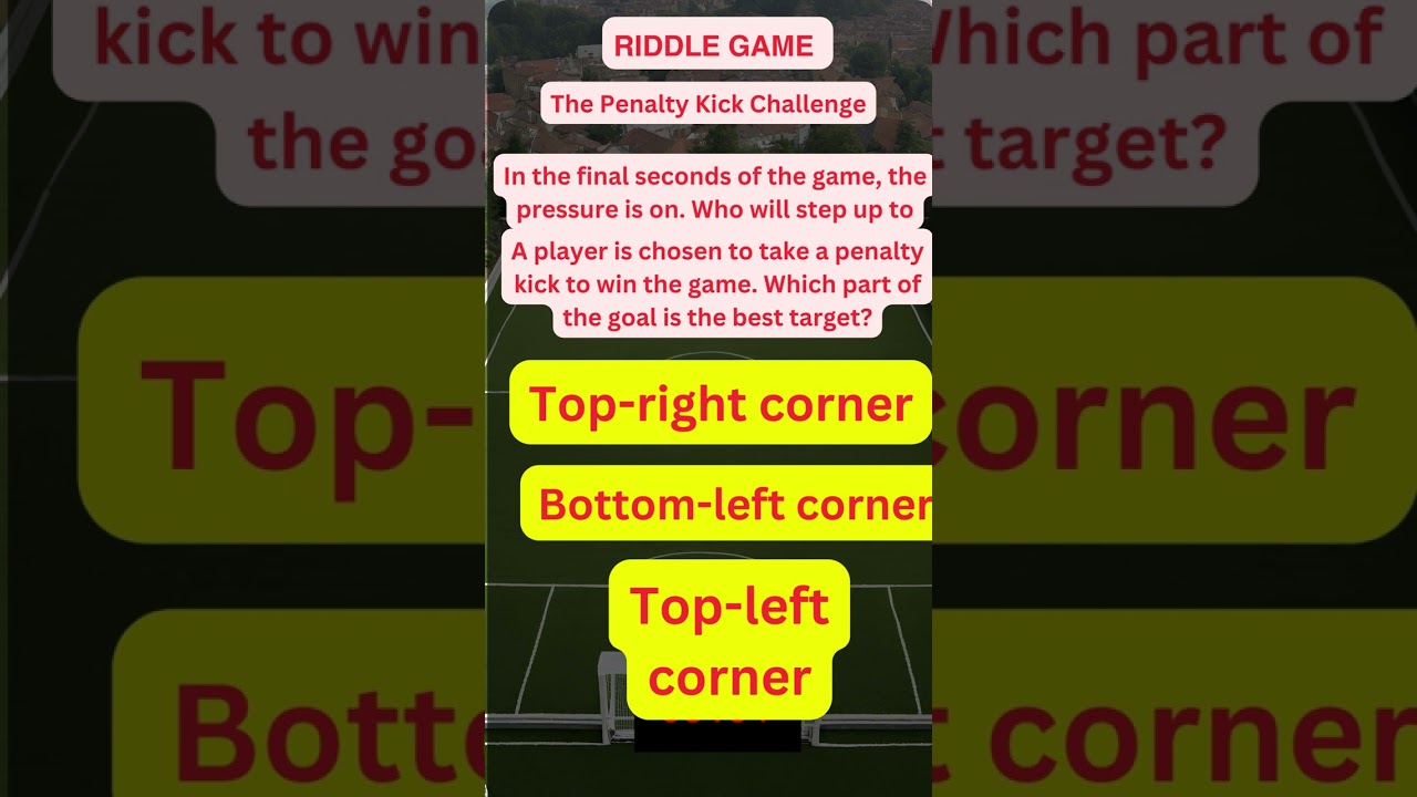 Football Riddles Challenge: Test Your Soccer IQ with 10 Brain Teasers!