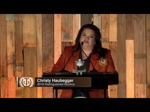 Christy Haubegger | 2019 Distinguished Alumnus Award Acceptance Speech