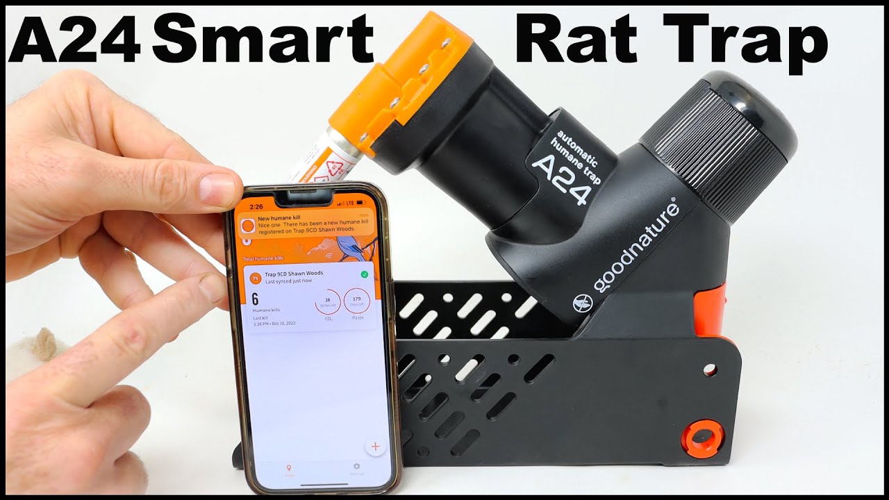The A24 SMART Rat & Mouse Trap. High Tech and Lethal. Mousetrap Monday. 
