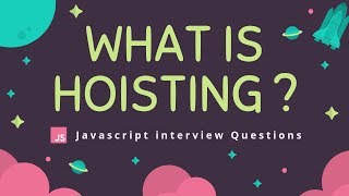 Javascript | What is Hoisting