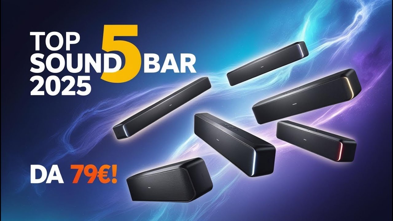 Soundbar economiche per TV e gaming