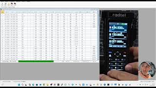RADTEL RT 950 How to Scan Zones