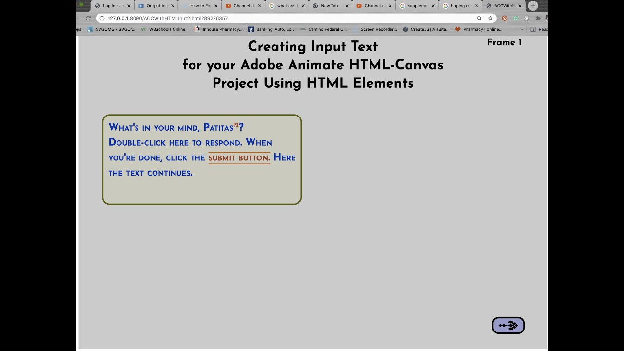 Adobe Animate CC HTML And Javascript - YouTube