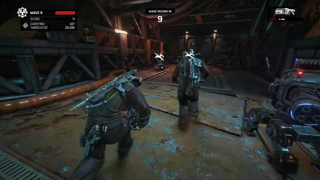 Gears of War 4 Inconceivable Horde on Fallout 2 hours and 27