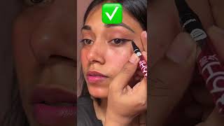 Easy eyeliner tutorial 😱😍 #shorts #youtubeshorts #makeup #makeupshorts #eyelinertutorial #missgarg
