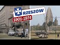 Miasto rzeszw na starych kolorowych fotografiach z lat 1901  1974  historia polski