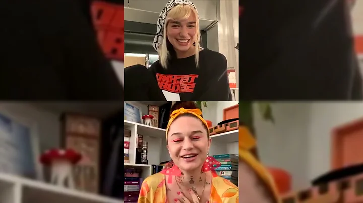 Dua Lipa - Instagram Live w/ Sarah Hudson (2020/03...