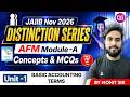 JAIIB Nov 2026 Exam Preparation | AFM Module A Unit 1 | Basic Accounting Terms | By Mohit Sir