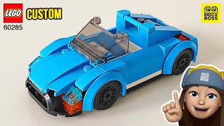 🔥CUSTOM SPORTS CAR from LEGO City 60285 Building Ideas / Alternate Speed Build Moc Instructions