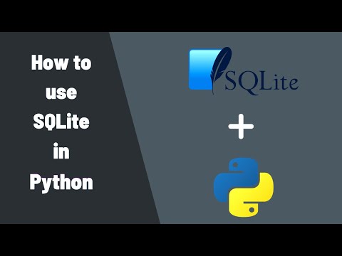 Python SQLite: Create tables, Insert, Delete and Update data