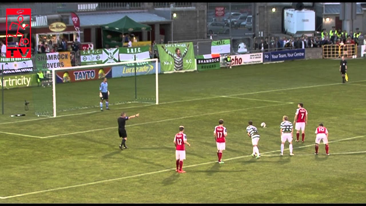 Goal: Conan Byrne (2nd vs Shamrock Rovers 09/08/2013) steve golin