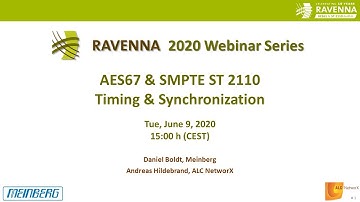 RAVENNA Webinar  