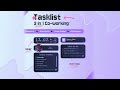 Tasklist 3-in-1 Widget for StreamElements | Pomodoro Timer, To-Do List &amp; Music Display
