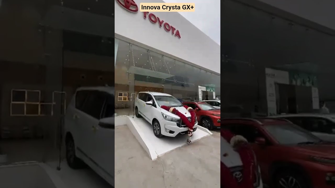 Toyota Innova Crysta GX Plus 8 Seater Pearl White 2025 Innovacrysta Toyotainnova Mpv