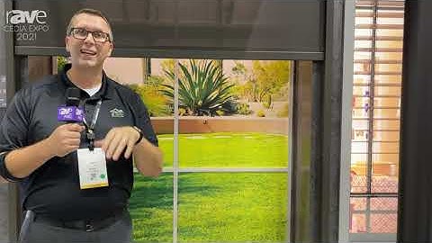 CEDIA Expo 2021: Draper Demos FlexShade ZIP Outdoor Shading System Ensuring a Sealed Enclosure