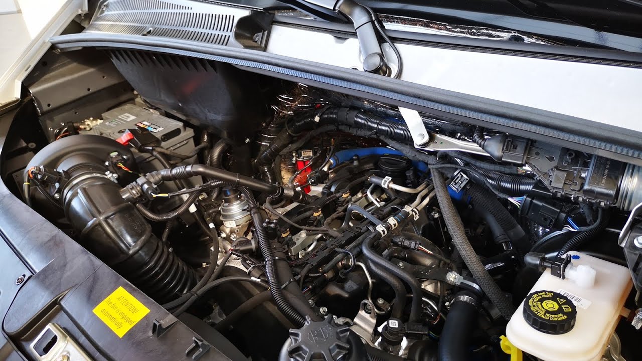 Газель Некст с двигатель фольксваген VAG замена сцепления - YouTube