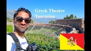 Visiting Taormina Greek Theatre - VLOG 4