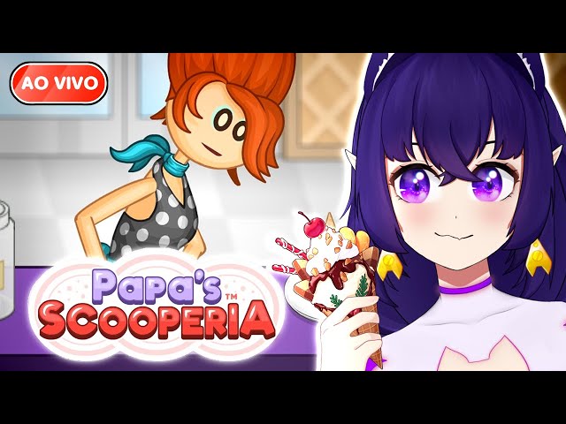 TRABALHANDO NA SORVETERIA (Papa's Scooperia) 