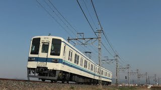 東武8000系8500型8579F ワンマン館林行 堀米～吉水通過【4K】
