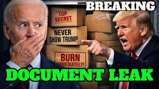 Document Leak Proves Biden Paid To Take Out Trump!