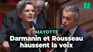 L’échange très tendu entre Darmanin et Rousseau au sujet de Mayotte privée d’eau