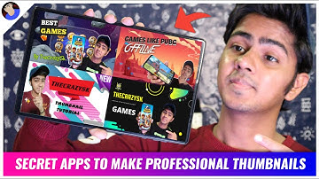 Top 5 Best THUMBNAIL Maker Apps for YouTube videos | Specially for Android Smartphones | thecrazysk