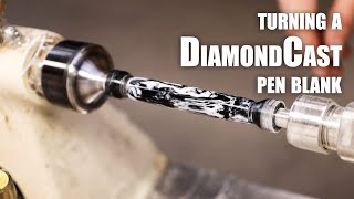 Turning a DiamondCast pen blank by William Wood-Write 4,215 views 2 years ago 2 minutes, 23 seconds