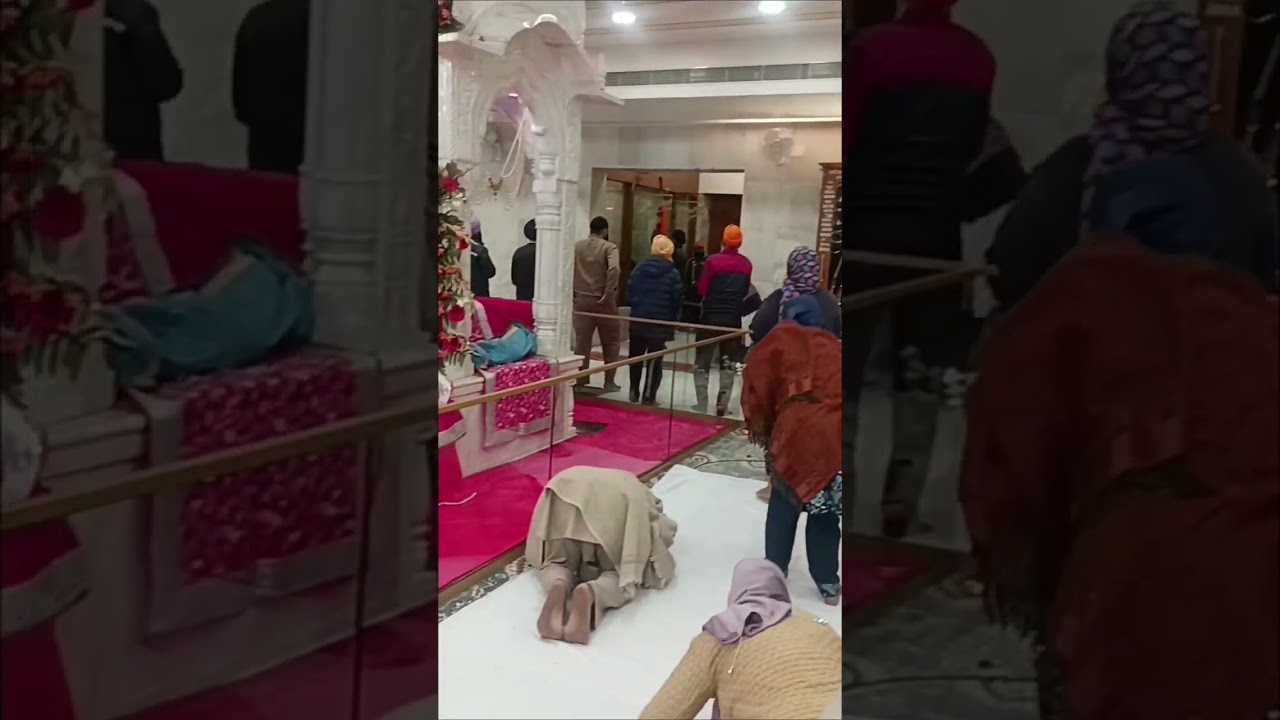 ਗੁ: ਸ੍ਰੀ ਪਾਉਂਟਾ ਸਾਹਿਬ ਅੰਮ੍ਰਿਤ ਵੇਲੇ । ਸ੍ਰੀ ਗੁਰੂ ਗ੍ਰੰਥ ਸਾਹਿਬ ਜੀ ਪ੍ਰਕਾਸ਼ਮਾਨ ਹੋਣ ਦੇ ਦਰਸ਼ਨ ਦੀਦਾਰੇ ਕਰੋ ਜੀ