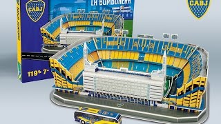 "La Bombonera" del C.A. Boca Juniors | Nanostad - Puzzle 3D