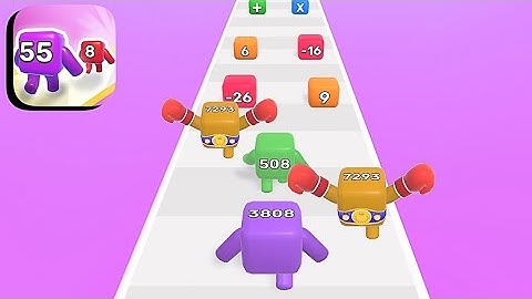 Level Up Numbers ​- All Levels Gameplay Android,ios (Levels 1-6)