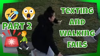 Amazing Top Texting and Walking Fails Compilation Part 2