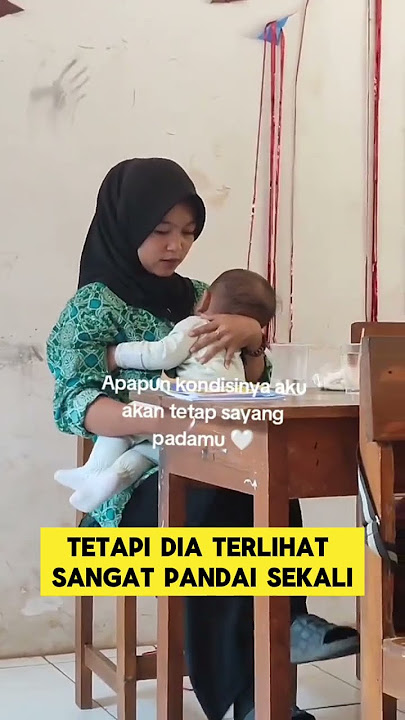 momen haru ketika murid sekolah menidurkan bayi ‼️#murid #bayi #guru #sekolah #momenharu
