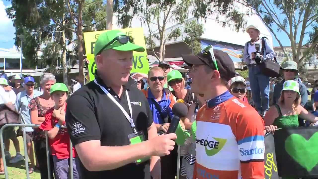 TDU Stage 6 - Simon Gerrans Interview