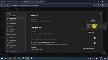 How To Keep Notion In Light Mode