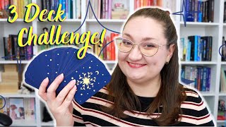 Hello Again Tarot 3 Deck Challenge #helloagaintarot VR to @tarotmap