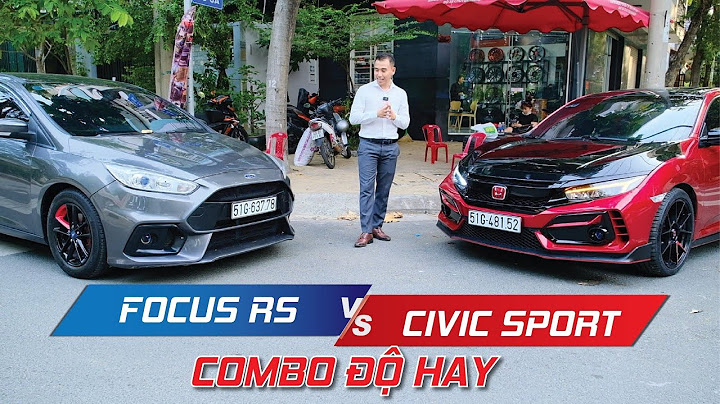 So sánh ford focus và honda civic xehay