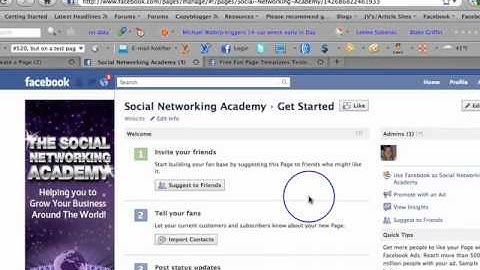 Facebook Iframes Fan Page - Customizing a Facebook Page - Manage Permissions (Video 8)