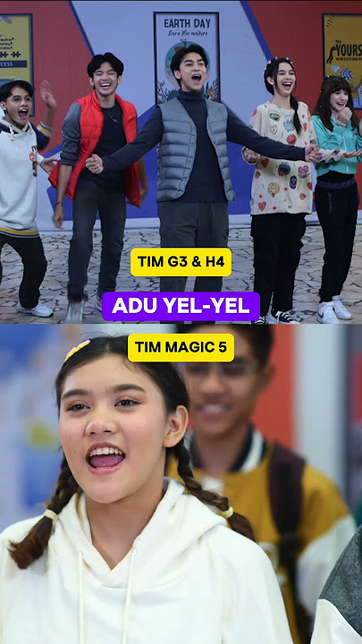 Ketika Magic 5 & The G3 4H adu yel-yel, kamu tim siapa nih? #shorts