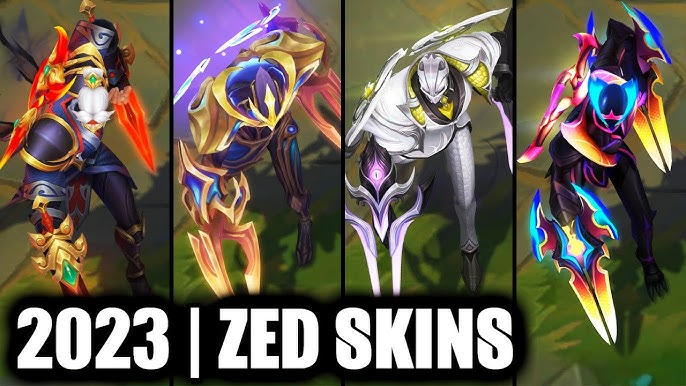 ZED GALAXY skin chromas availability : r/zedmains