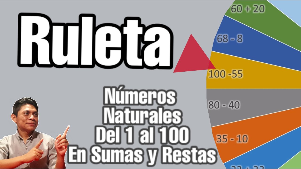 Ruleta de numeros del 1 al 100