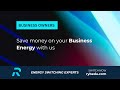 In this short video you'll learn more about how we can help you switch energy providers and save money.

We take pride in our transparent approach to switching your business energy and we are confident we can save your business money.

So why pay more?

Get in touch with us now for your free energy health check and start saving.

Like | Subscribe | Comment | Share