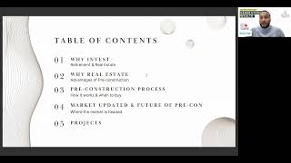 Investing In Pre-construction Condos 101 Webinar