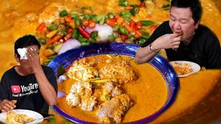 GULAI BANAK DENGAN 400 RAWIT TERPEDAS DI DUNIA,,UCOK MEDAN KEPEDESAN !!