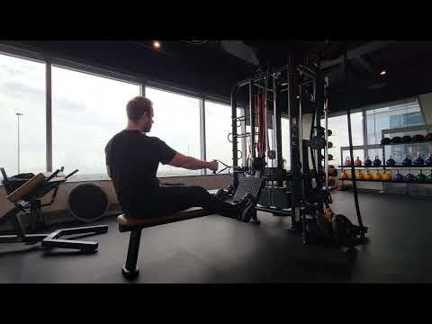 Seated Single Arm Neutral Grip Cable Row