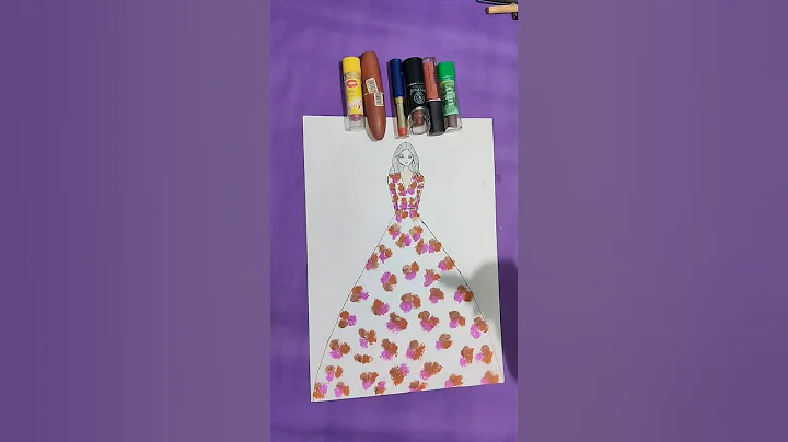 day 13 /90 days illustration challenge #design #fashion #illustration #bts #3d #lipstick