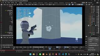 UPBGE: Shooting System and HUD (Python)