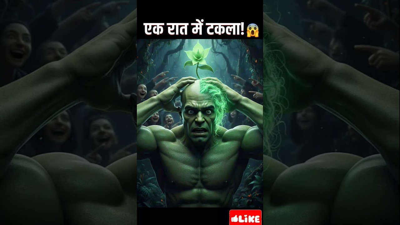 एक रात में टकला! 😱 बाल वापस आएंगे? | Hulk Hair Story