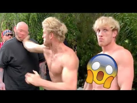 KSI Reacts To Logan Paul Slap Knocking Man Out In Viral Video